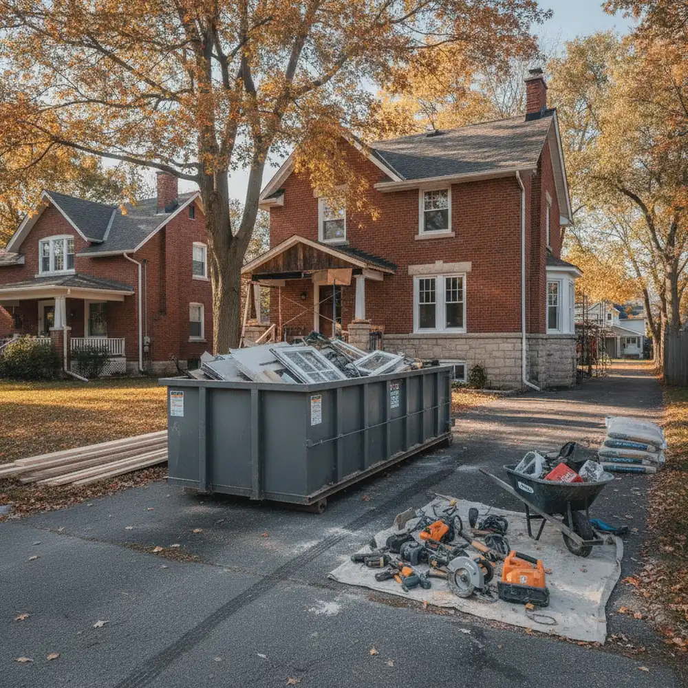 Renovation & Construction Debris Bin Rental